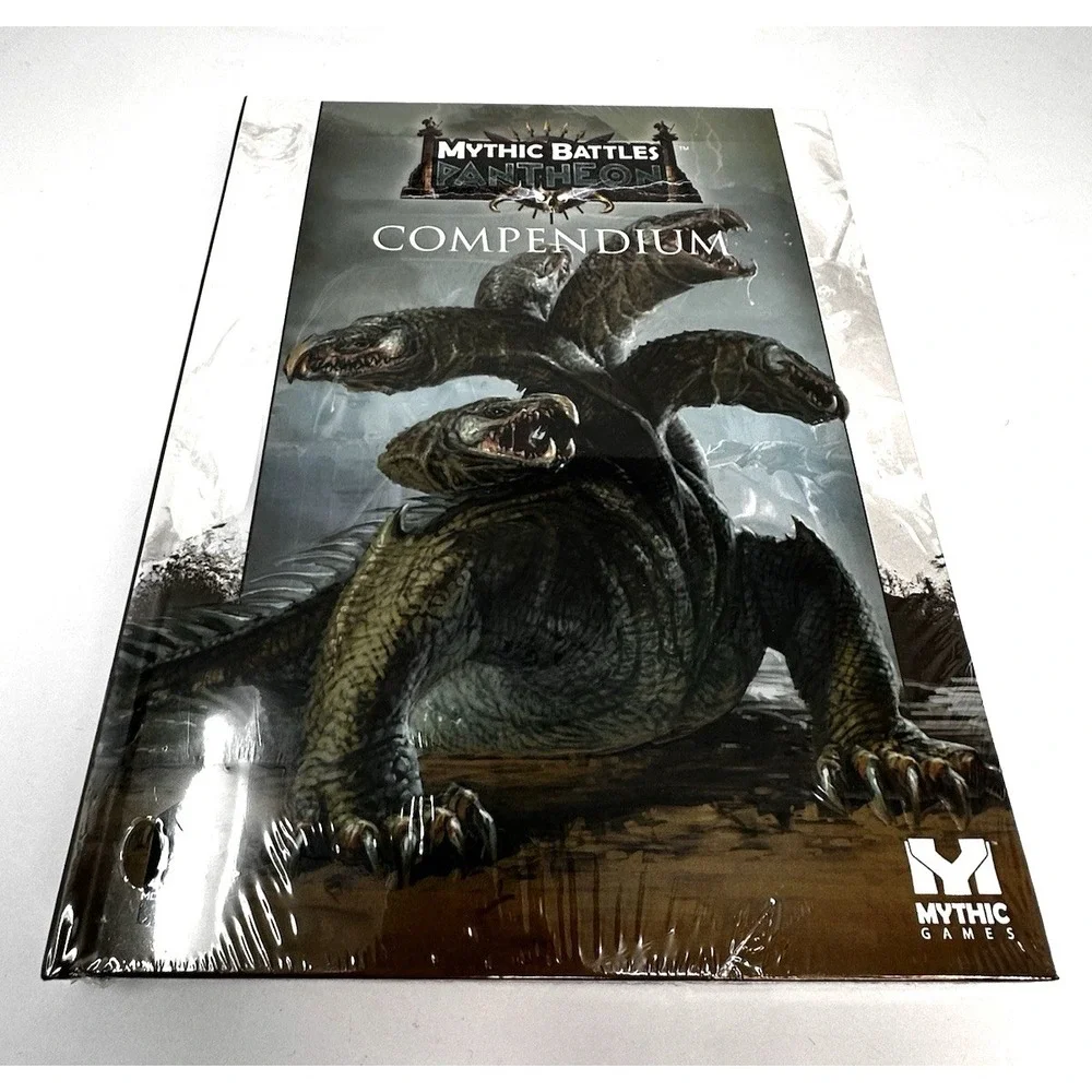 Mythic Battles Pantheon Books Lot of 2: Compendium And Art Monolith NEW SEALED